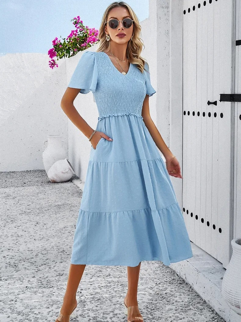 Sophie | Boheemi Chic -lyhythihainen mekko 