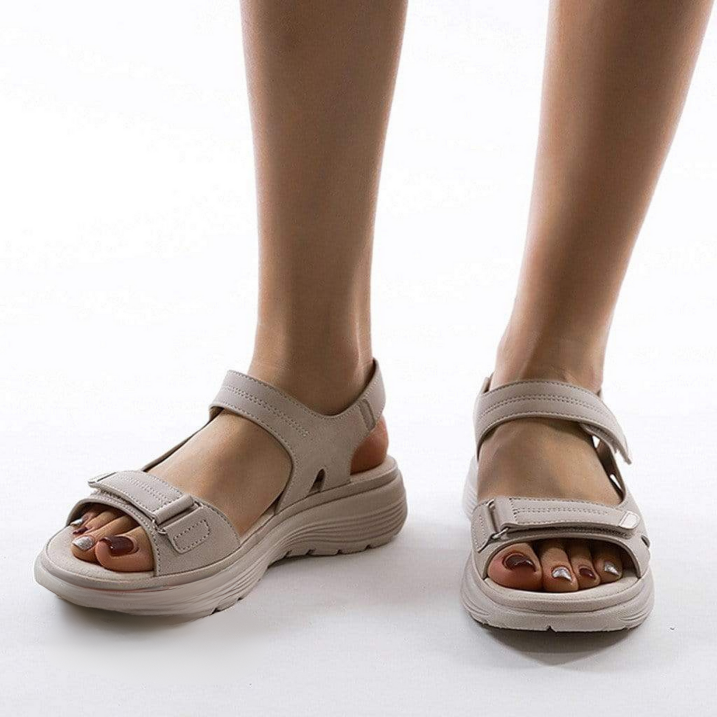 Nathalie | Bekväma Sandaler för Kvinna – Lätt att Gå och Somrig Stil 