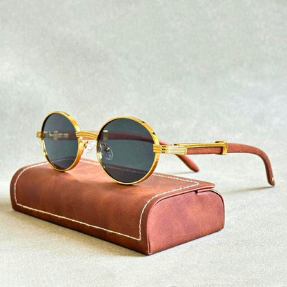 Perrine | Retro Chic Solbriller – UV-beskyttelse og unik stil 