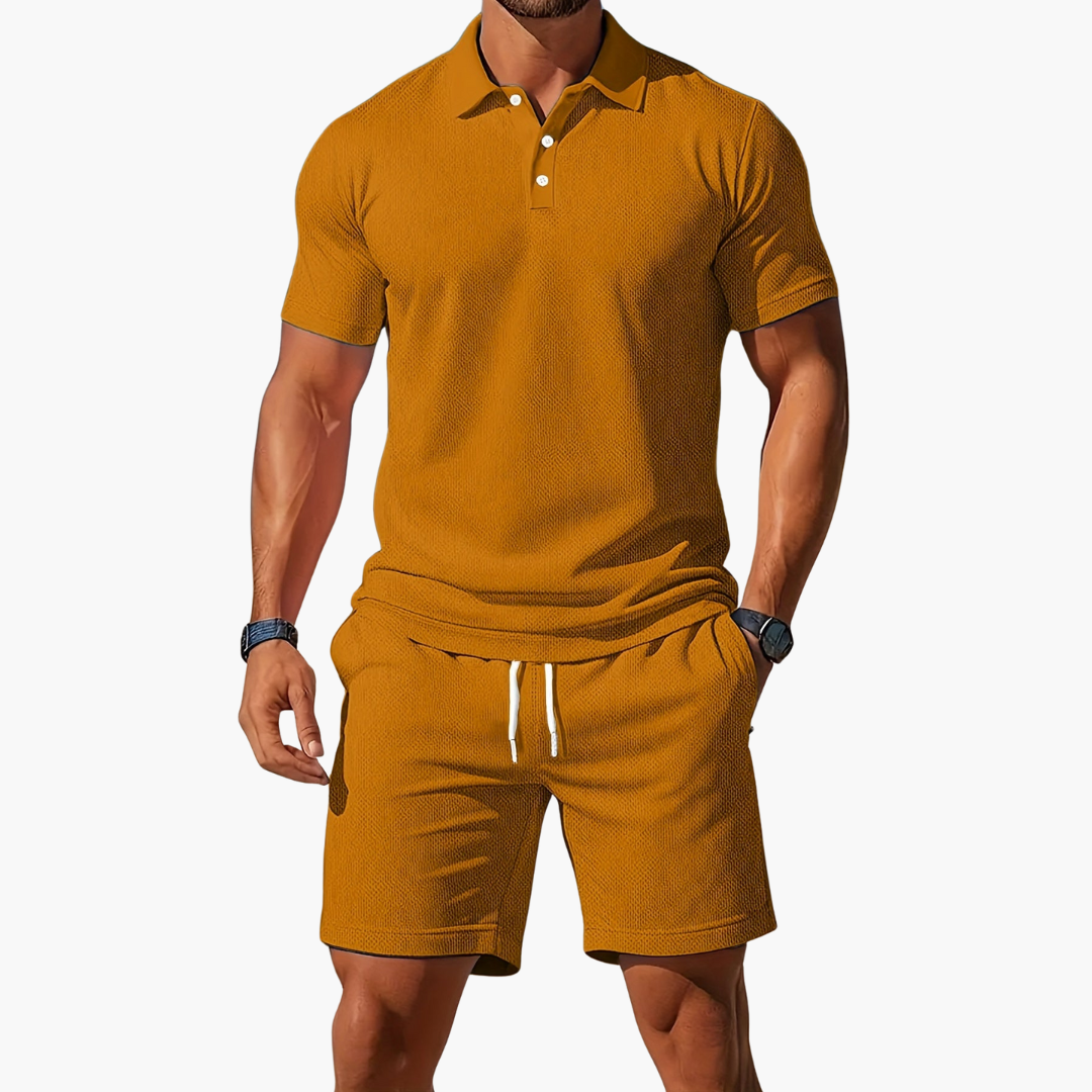 Albert | Helt Klädd – Polo Och Shorts För Dagligt Komfort 