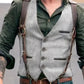 Jean | Vintage Chic Vest – Afslappet Snit Og Fint Detaljer 