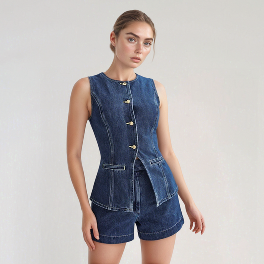 Nathalie | Ansamblu Relaxat – Stil 2 Piese Tendință și Confortabil 