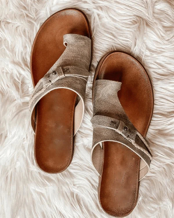 Cloé | Sandalias de Verano para Mujer – Diseño Cruzado y Elegante 