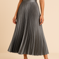 Céline | High-Waisted Pleated Skirt – Elegance and Sublime Silhouette 