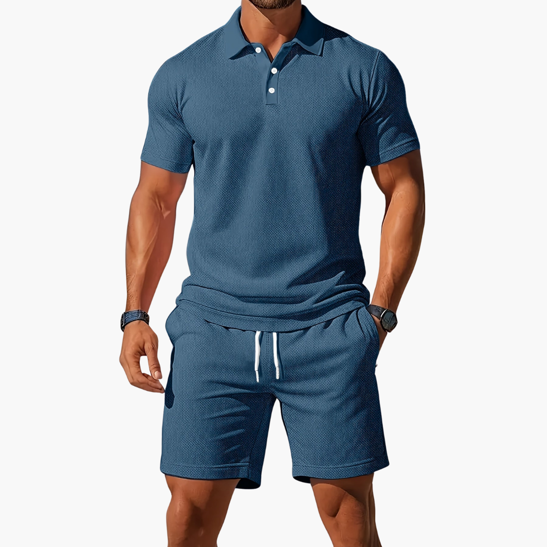 Albert | Helt Klädd – Polo Och Shorts För Dagligt Komfort 