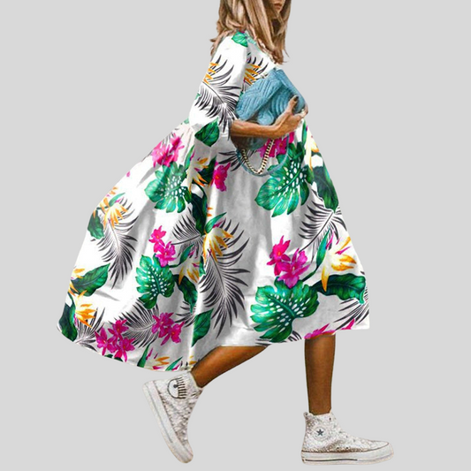 Magdalena | Robe Bohème Fleurie Pour Femme