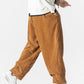 Théo | Pantaloni Giapponesi in Tessuto a Coste 