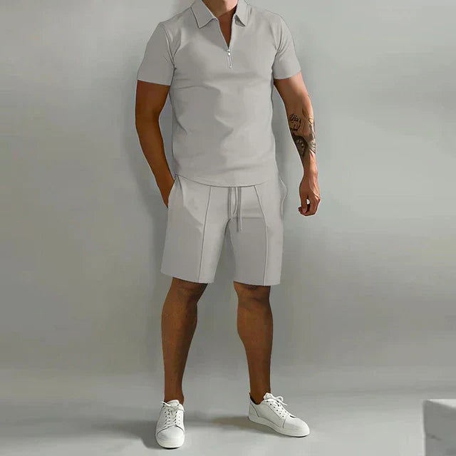 Brayan | Insieme Polo e Pantaloni Corti Uomo 