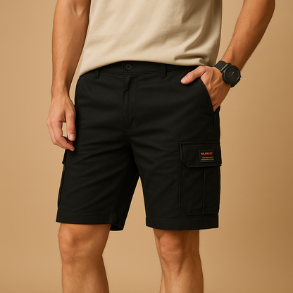 Blaise | Kurze Cargo-Hose für Herren mit praktischen Seitentaschen 
