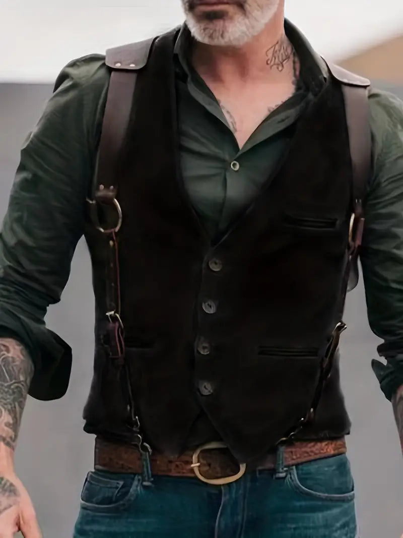 Jean | Vintage Chic Vest – Afslappet Snit Og Fint Detaljer 