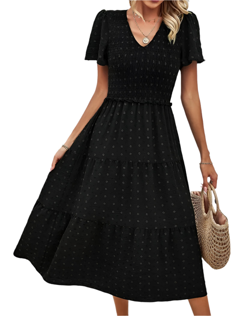 Sophie | Boheemi Chic -lyhythihainen mekko 