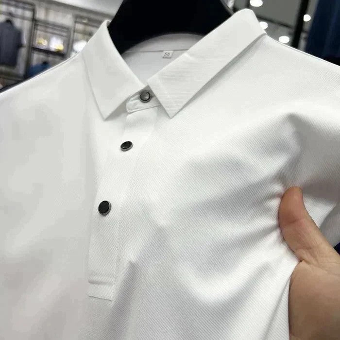 Αντουάν|Πόλο Πουκάμισο Στενής Γραμμής Για Μυώδη Σιλουέτα 